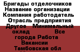 Бригады отделочников › Название организации ­ Компания-работодатель › Отрасль предприятия ­ Другое › Минимальный оклад ­ 15 000 - Все города Работа » Вакансии   . Тамбовская обл.,Моршанск г.